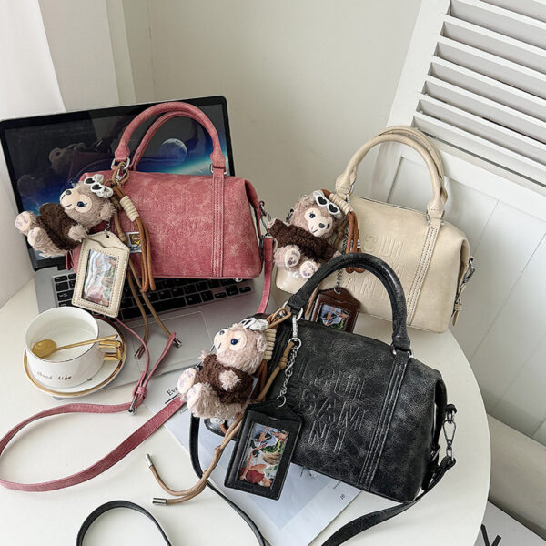 Fashion Vintage Handbag Women's Crossbody Shoulder Pillow Bag - Image 3