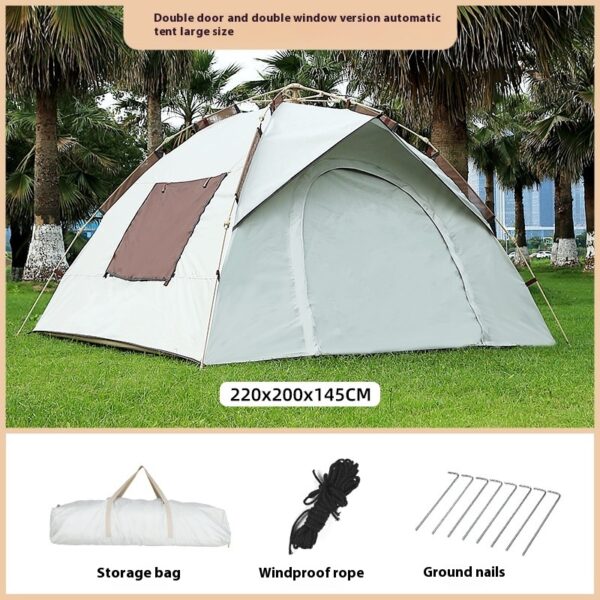 Outdoor Portable Folding Automatic Camping Tent - Image 7