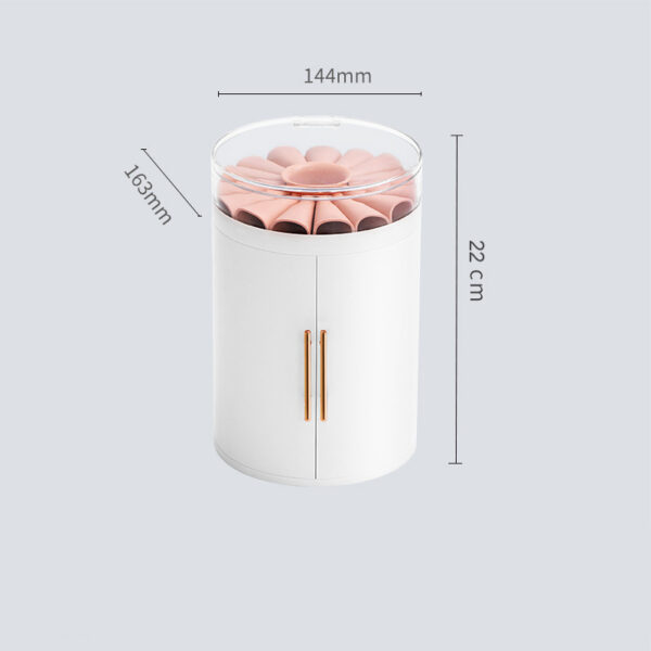 Ight Luxury Necklace Double Transparent Flower Jewelry Box - Image 6