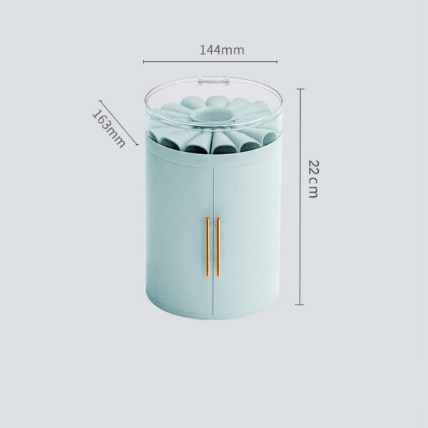 Ight Luxury Necklace Double Transparent Flower Jewelry Box - Image 5