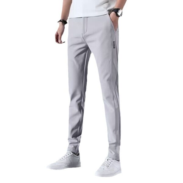 Youth Sports Loose Straight Stretch Trousers - Image 5