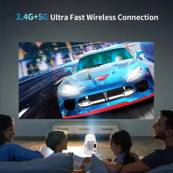 Barrel X10 PLUS Portable Home Smart Wall Projection Game Machine HD Projector - Image 3