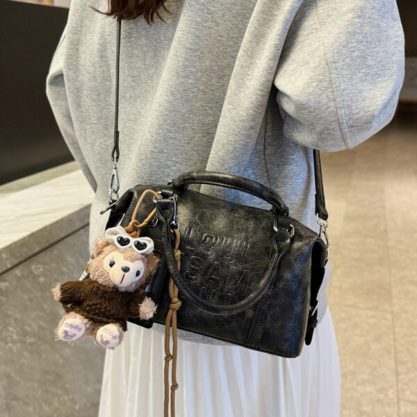 Fashion Vintage Handbag Women's Crossbody Shoulder Pillow Bag - Image 8