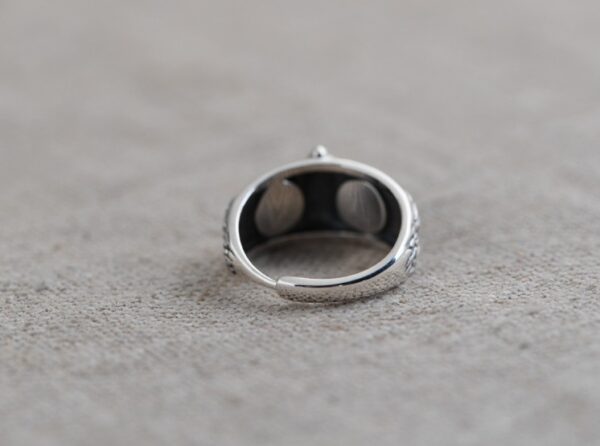 Fashion Vintage Demon Eye Owl Ring For Women  Retro Animal Ring Silver Color Jewelry - Image 9