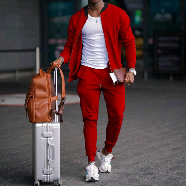 Men's Outdoor Casual Sports Two Pieces - Image 3