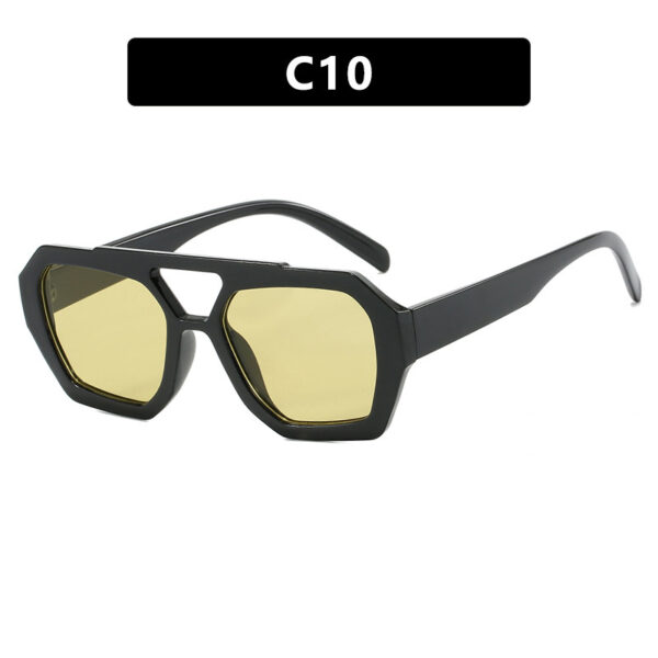 Ins Big Frame Leopard Sunglasses Summer Sunshade Beach Vacation Glasses - Image 5