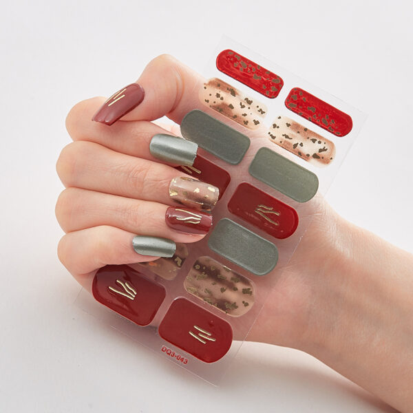 Laser Nail Polish Film Fashion Nail Stickers - Image 8