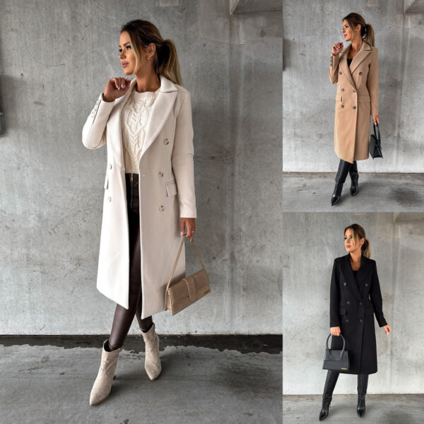 Fashion Casual Woolen Coat Women - Image 8