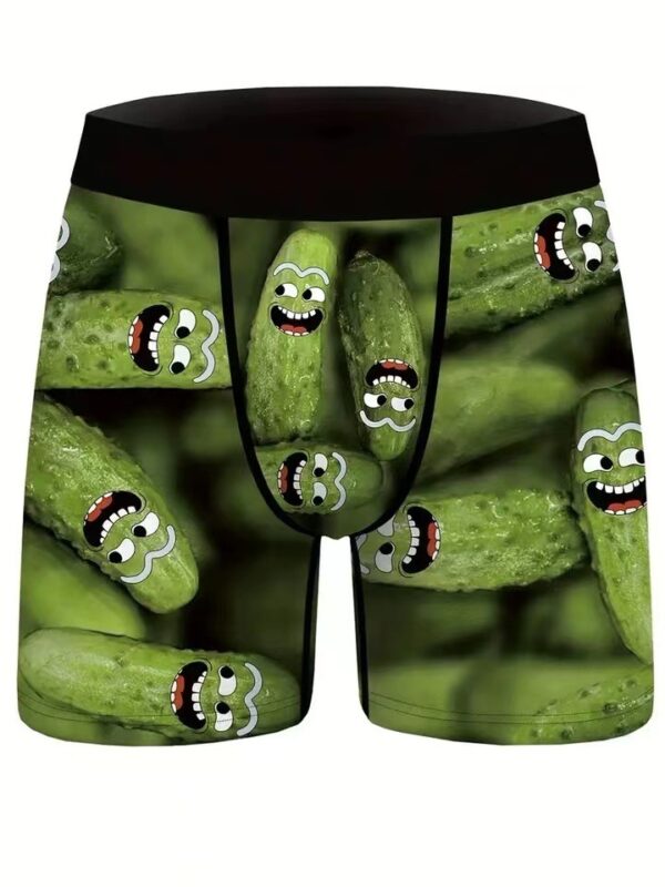 Men's And Teenagers Digital Printing Summer Breathable Underwear Men's Boxer Shorts - Image 5