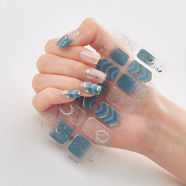 Laser Nail Polish Film Fashion Nail Stickers - Image 9